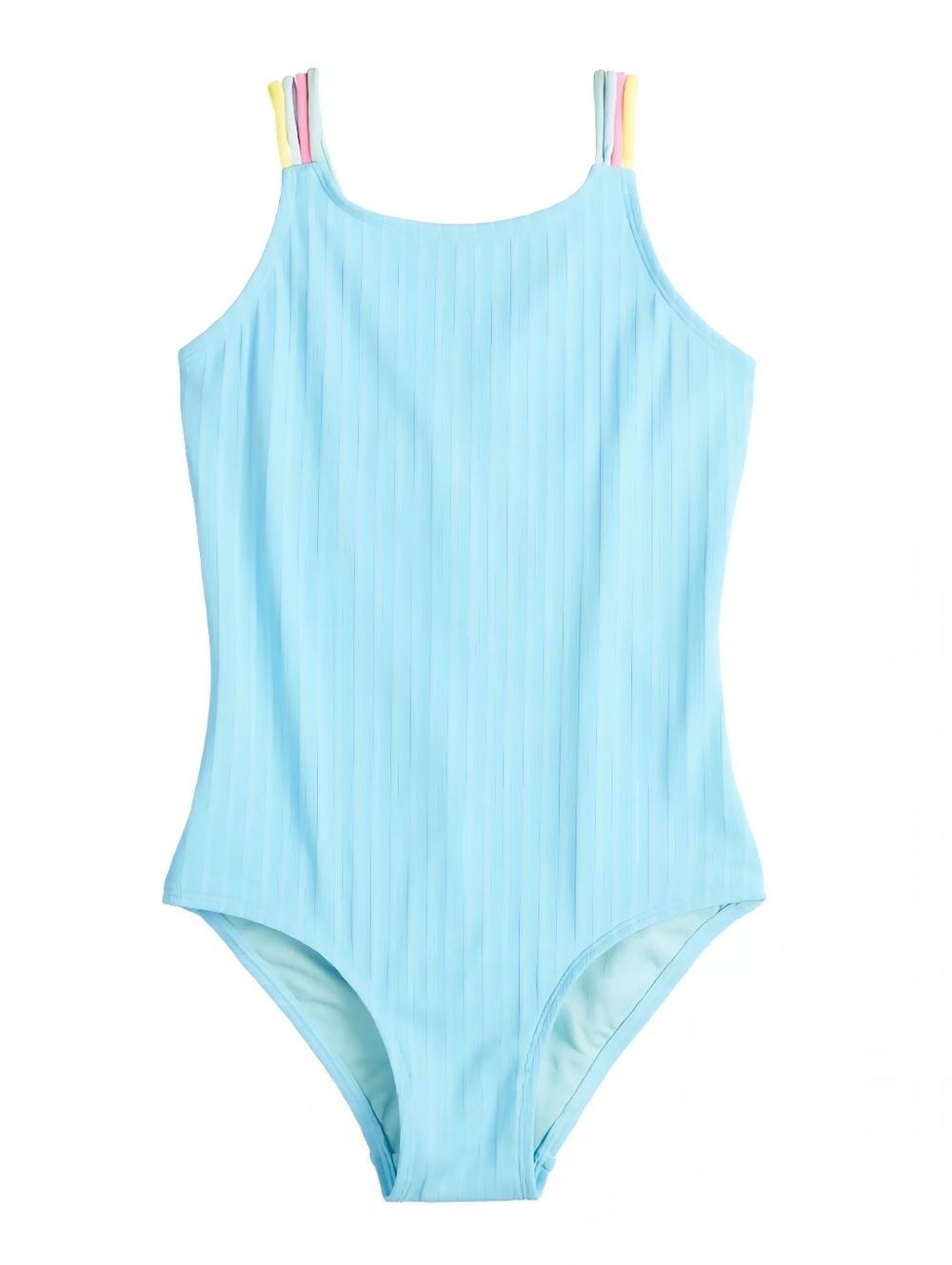 Breaking Waves High Neck One-Piece Swimsuit 12 Macrame Heart Back Boho Beach